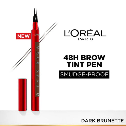 L'Oreal Paris Infaillible Faux Brow Eyebrow Pen For Natural & Full Brows - Dark Brunette - 1 ml