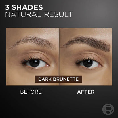 L'Oreal Paris Infaillible Faux Brow Eyebrow Pen For Natural & Full Brows - Dark Brunette - 1 ml