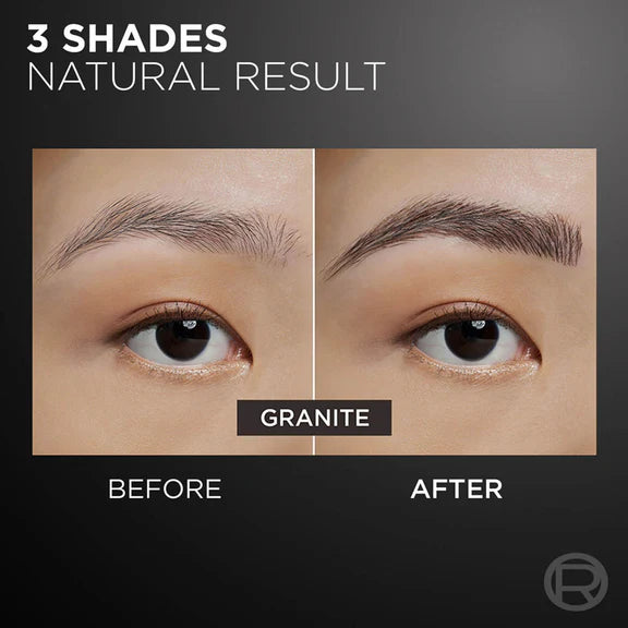 L'Oreal Paris Infaillible Faux Brow Eyebrow Pen For Natural & Full Brows - Granite - 1 ml