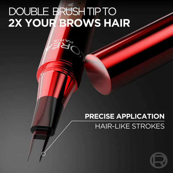 L'Oreal Paris Infaillible Faux Brow Eyebrow Pen For Natural & Full Brows - Soft Black - 1 ml