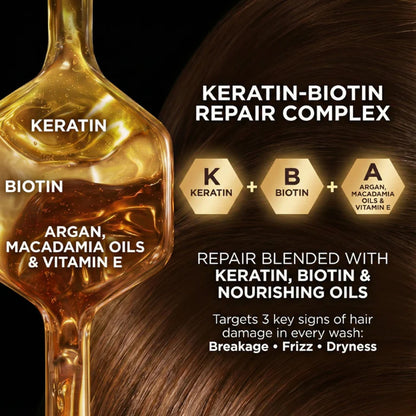 The Skin Story Sulphate Free Keratin Smooth Shampoo - 450 ml