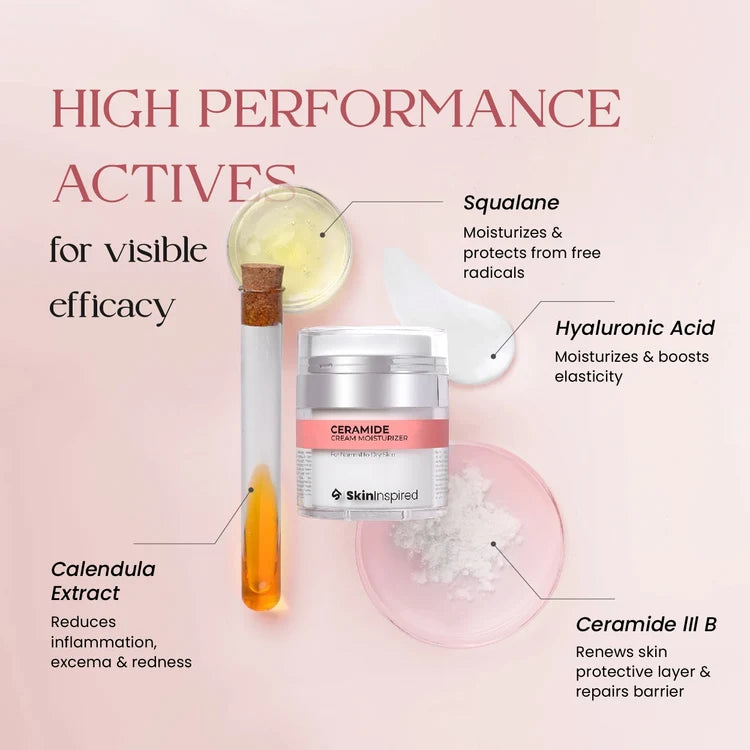 Ceramide Face Moisturizer Cream (50g) | For Dry & Normal Skin