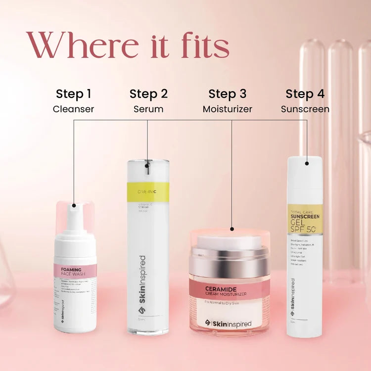 Ceramide Face Moisturizer Cream (50g) | For Dry & Normal Skin