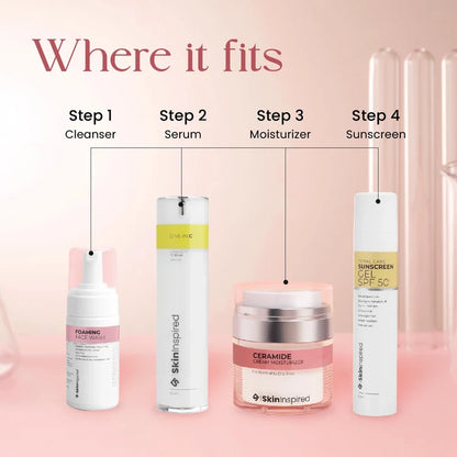 Ceramide Face Moisturizer Cream (50g) | For Dry & Normal Skin