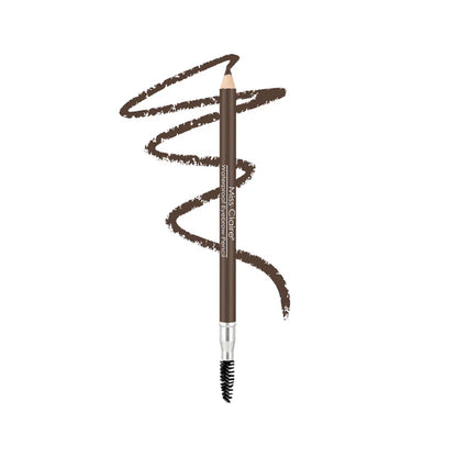 Miss Claire Waterproof Eyebrow Pencil With Mascara Brush - 03 Medium Brown - 1.4 gm
