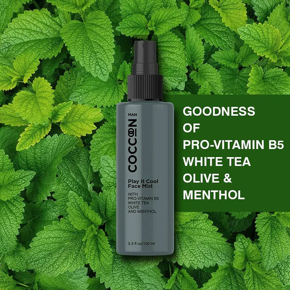 Coccoon Play It Cool Face Mist With Pro-Vitamin B5, White Tea, Olive & Menthol - 100 ml