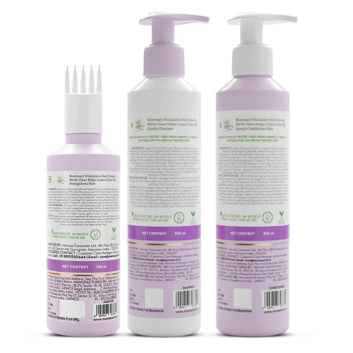 Mamaearth Rosemary Hair Care Kit