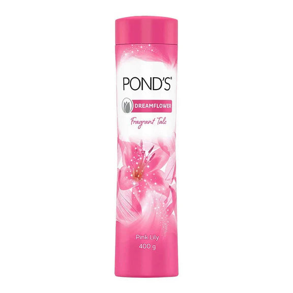 Ponds Dreamflower Fragrant Talcum Powder Pink Lily And Light Moisturiser - Combo