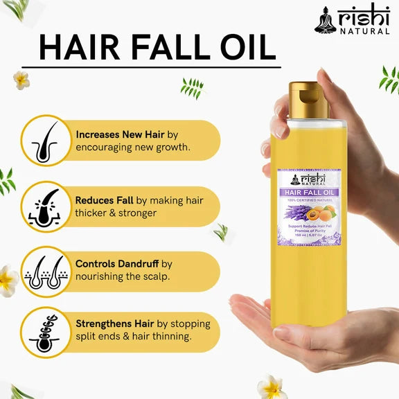 Rishi Natural Hair Fall Control Oil - 150 ml