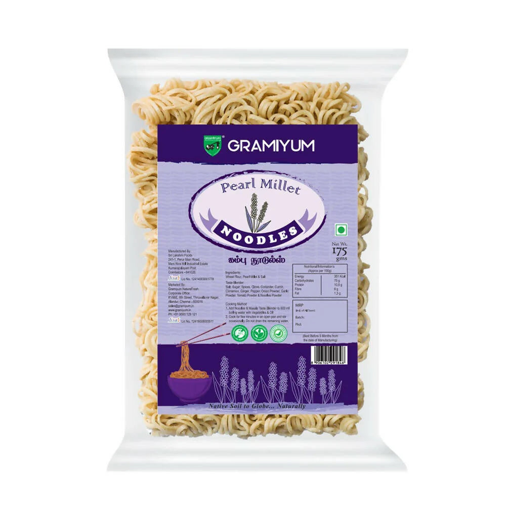 Gramiyum Pearl Millet Noodles – Kambu Noodles