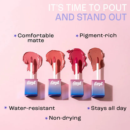 Sugar Play Vibe Check Liquid Lipstick - 03 Snacc - 4.5 ml