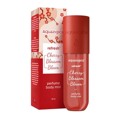 Aqualogica Refresh + Cherry Blossom Bloom Body Mist - 150 gm