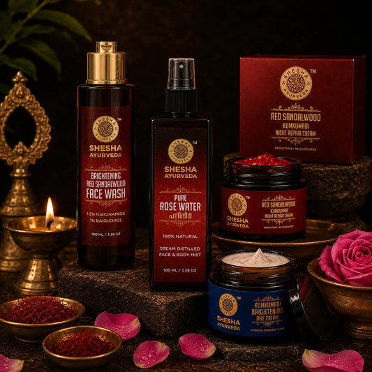 Glass Skin CTM Ritual | Brightening Ayurvedic Skincare Combo