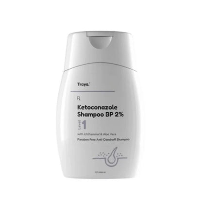 Traya Ketoconazole Shampoo BP 2% with Ichthammol & Aloe Vera - 75 ml