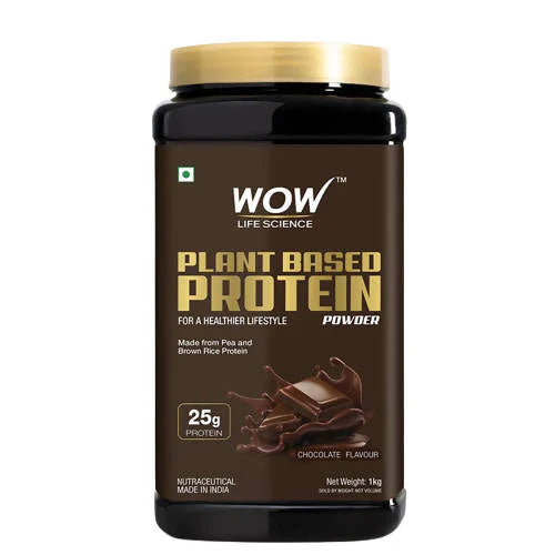 Wow Life Science Plant Protein Powder -Chocolate