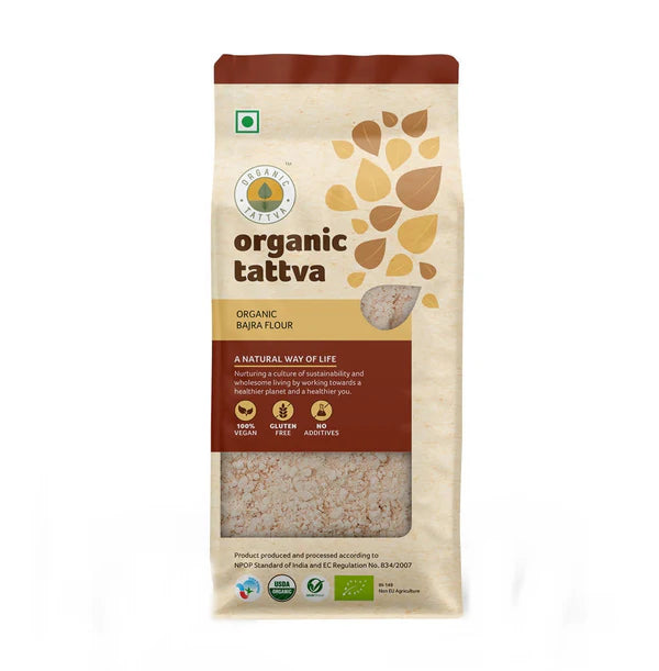 Organic Tattva Bajra Flour - 500 gm
