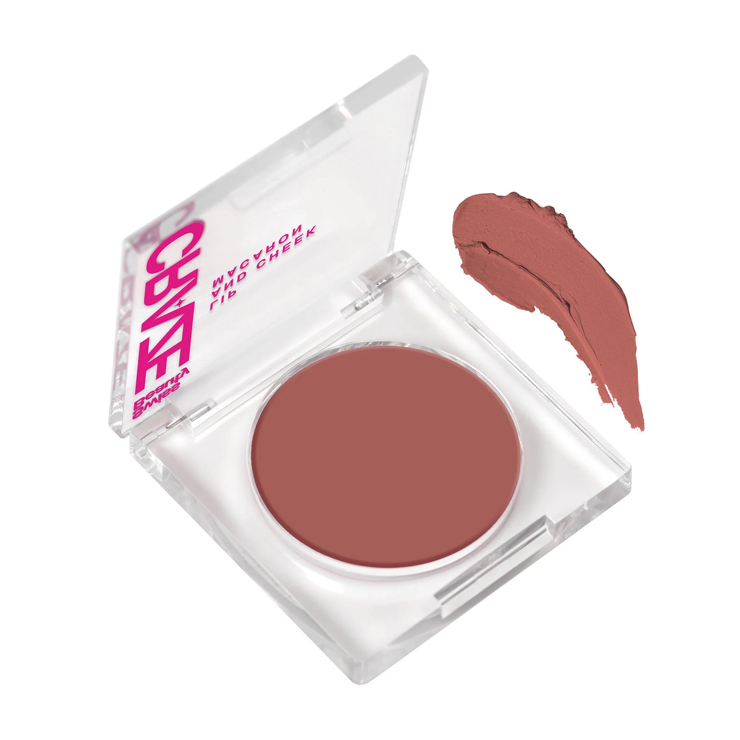Swiss Beauty CRAZE Lip & Cheek Macaron With Vitamin E And Olive Oil - 01 Brown Pie - 3.2 gm