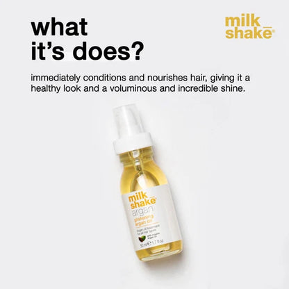 Milkshake Argan Oil For Instant Shiny & Frizz-Free Hair With Nourishment - 50 ml