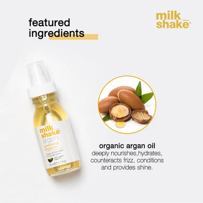 Milkshake Argan Oil For Instant Shiny & Frizz-Free Hair With Nourishment - 50 ml