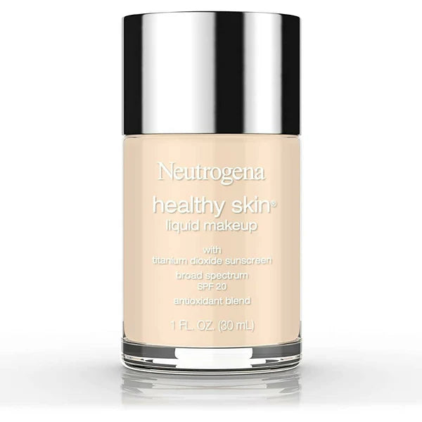 Neutrogena Healthy Skin Liquid Makeup Foundation, Broad Spectrum SPF 20 Feverfew,Classic Ivory - 30 ml
