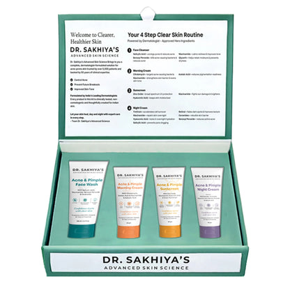 Dr.Sakhiya Acne & Pimple Care Kit - kit