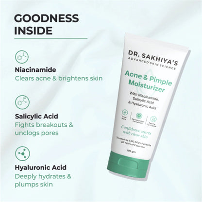 Dr.Sakhiya Acne & Pimple Moisturizer - 100 gm
