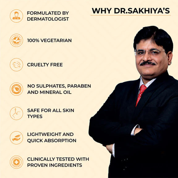 Dr.Sakhiya Acne & Pimple Sunscreen SPF 50 - 50 gm