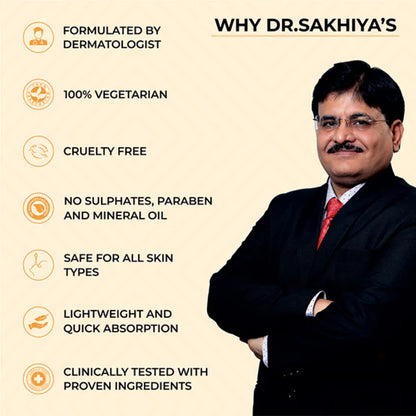 Dr.Sakhiya Acne & Pimple Sunscreen SPF 50 - 50 gm