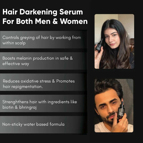 Masofta Anti Grey Hair Darkening Serum - 30 ml
