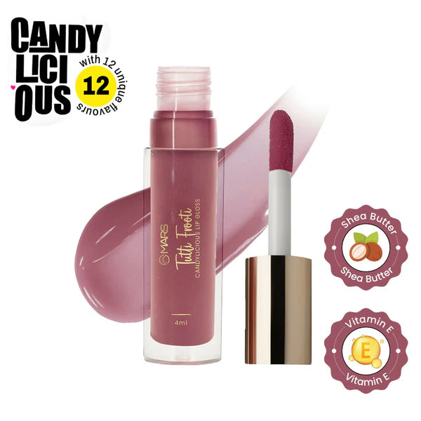 MARS Cosmetics Candylicious Colored Lip Gloss - Tutti Frooti - 4 ml