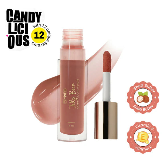 MARS Cosmetics Candylicious Colored Lip Gloss - Jelly Bean - 4 ml