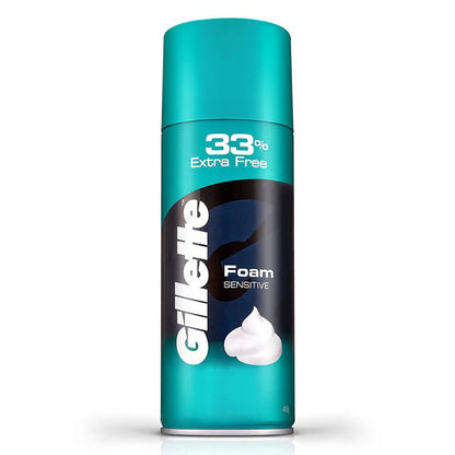 Gillette Sensitive Shaving Foam - 418 gm