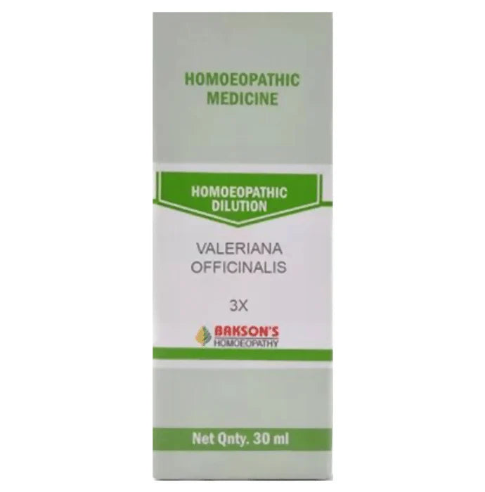 Bakson's Homeopathy Valeriana Officinalis Dilution - 3X