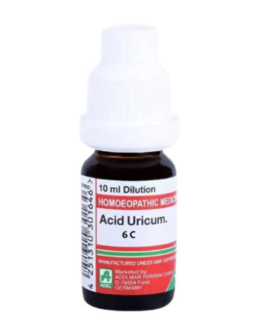 Adel Homeopathy Acid Uricum Dilution -6 CH