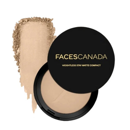 Faces Canada Compact Powder - Face Powder with SPF 20 - Sand 04 - 9 gm