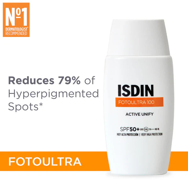 ISDIN Foto Ultra 100 Active Unify Fusion Fluid SPF 50+ - 50 ml