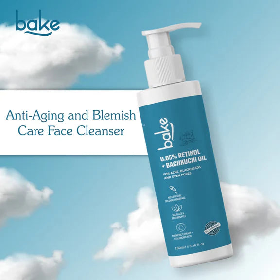 BAKE 0.05% Retinol Face Wash - 100 ml