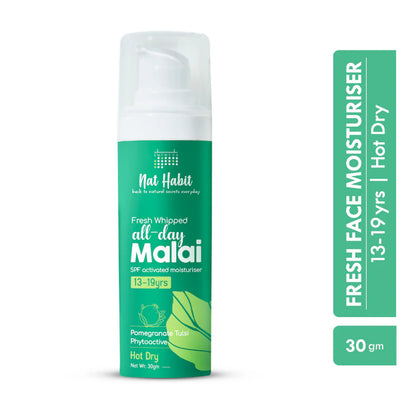 Nat Habit Pomegranate Tulsi Light Face Moisturizer - 30 gm
