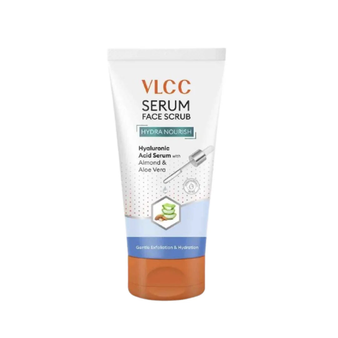 VLCC Hydra Nourish Scrub With Hyaluronic Acid Serum Aloe Vera & Almond
