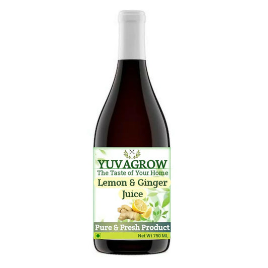 Yuvagrow Lemon and Ginger Juice - 750 ml