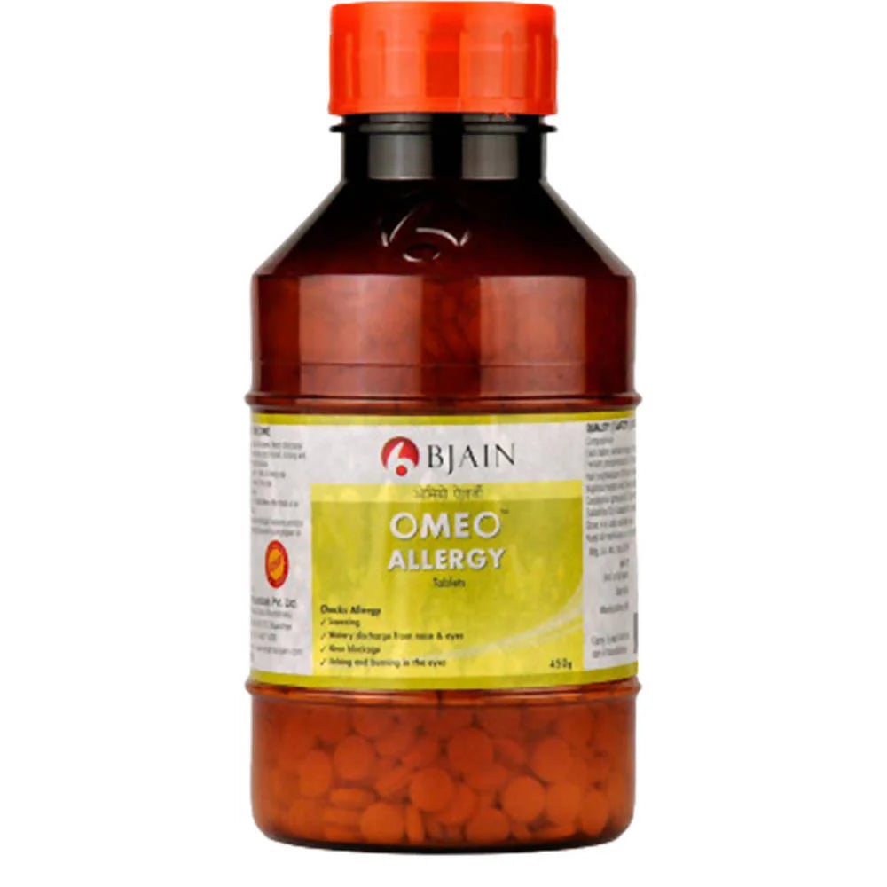 Bjain Homeopathy Omeo Allergy Tablets