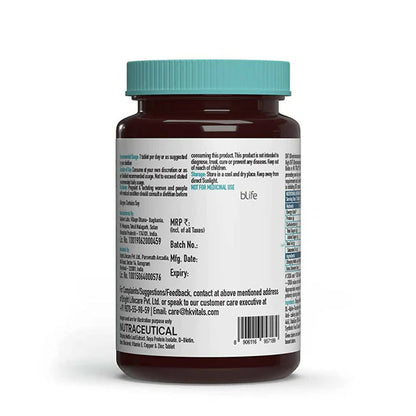 HK Vitals DHT Blocker With Biotin Tablets for Reduces Hair Fall, Stimulates Hair Growth - 60 tabs