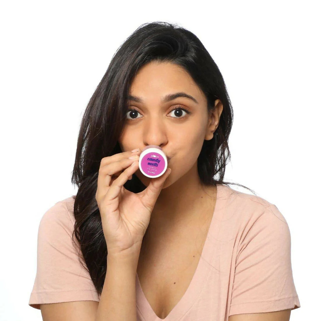 Plum Candy Melts Vegan Lip Balm Berry Feast For Dry & Chapped Lips, Natural SPF with Vitamin A - 12 gm