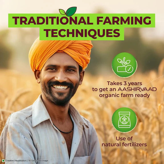 Aashirvaad Organic Kabuli Chana - 500 gm