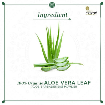 Khadi Natural Organic Aloe Vera Leaf Powder - 100 gm