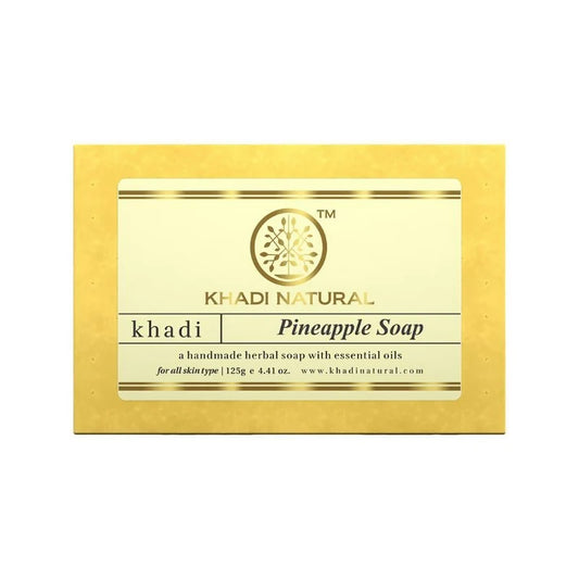 Khadi Natural Pineapple Handmade Soap - 125 gm
