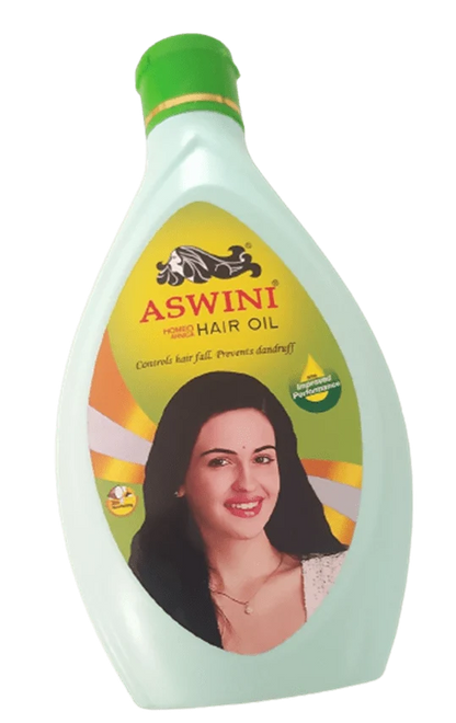 Aswini Homeo Hair Oil- Helps in Stopping Hair Fall & Dandruff - 350 ml