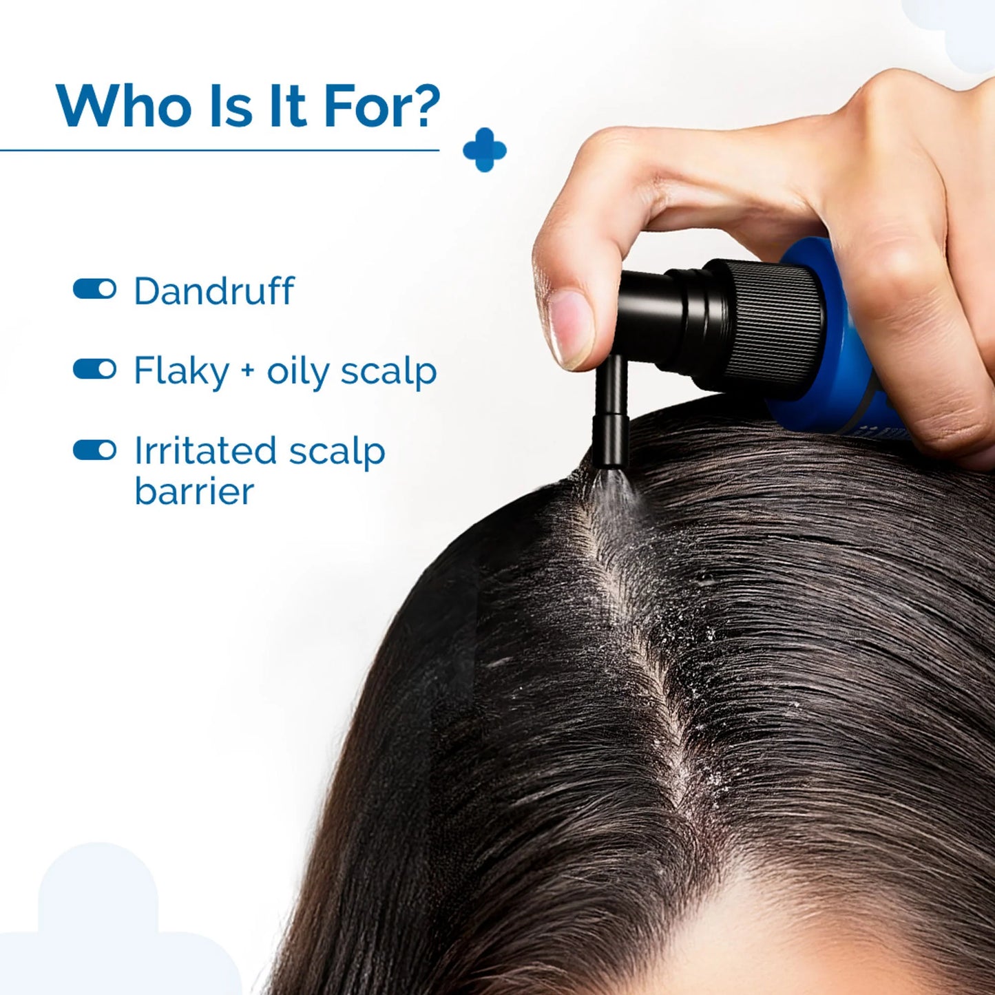 The Derma Co Triple Actives Anti-Dandruff Scalp Serum - 50 ml