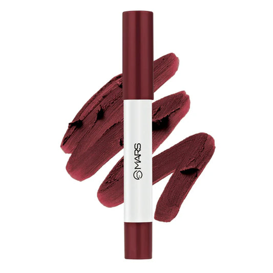MARS Cosmetics Cloud Kiss Soft - Matte Lip Crayon - 10 Plum Breeze - 1.8 gm