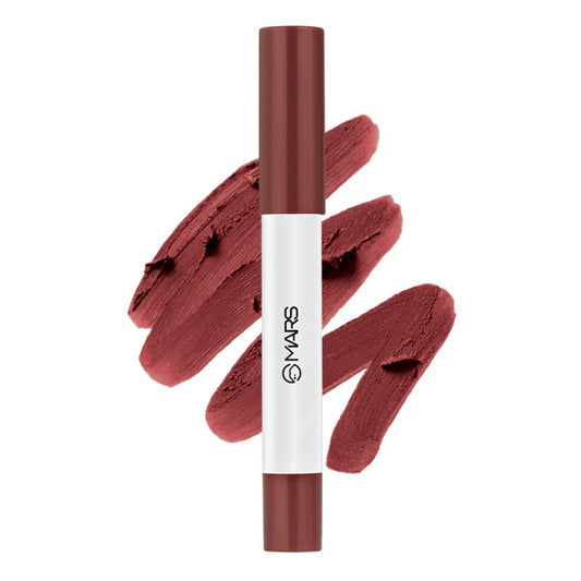 MARS Cosmetics Cloud Kiss Soft - Matte Lip Crayon - 15 Midnight Berry - 1.8 gm